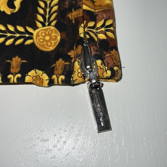 Versace Chaos Couture Studded Archival Print Denim Fringe Jeans Size 44​​​ - Picture 11 of 16